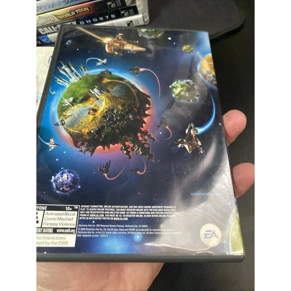 Spore (Windows, 2008) Original PC Game Complete In Box Win/Mac/DVD-Rom Rated E